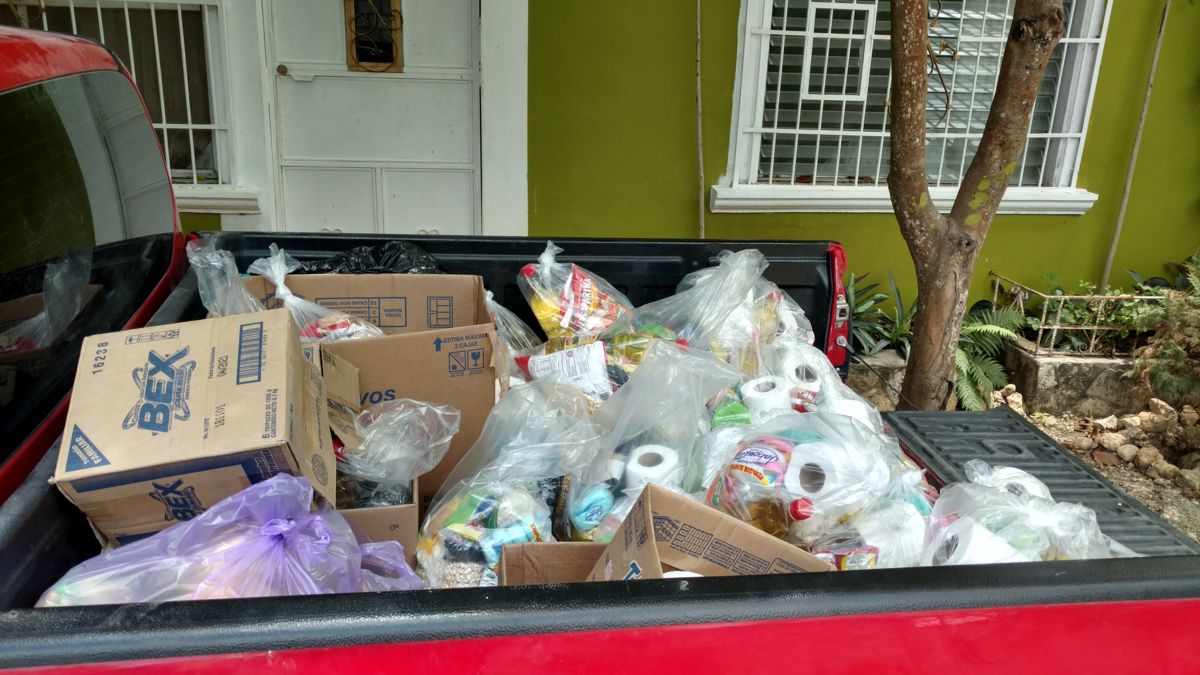 A truckload of supplies, Guatemala, 2018